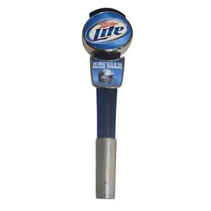 Miller Lite Dallas Cowboys Beer-Tap 12" Miller Lite Logo & Dallas Cowboys Emblem